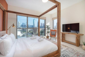 Cosy & Spacious 2 BR l Magical Boulevard View l by Burj & Dubai Mall I Pool I Gym I Family friendly